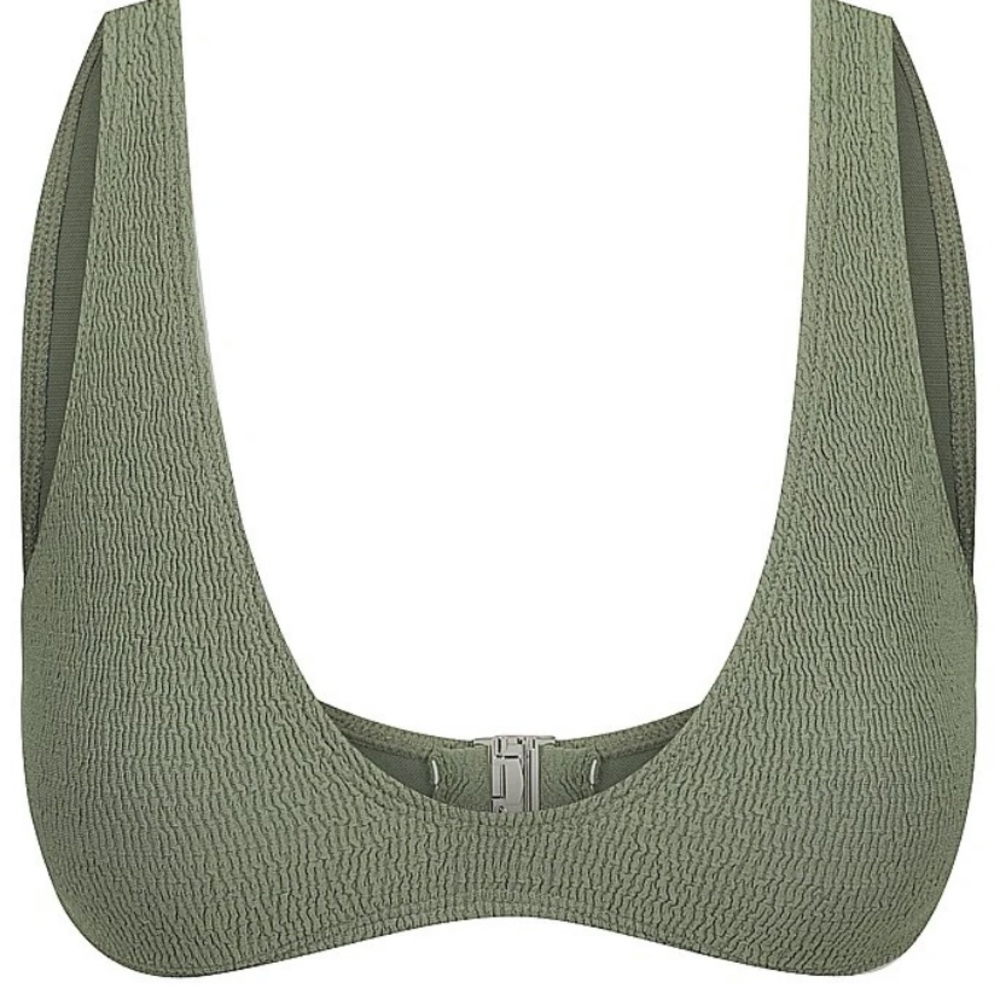 Wanderlust Olivia Top Texture - Olive